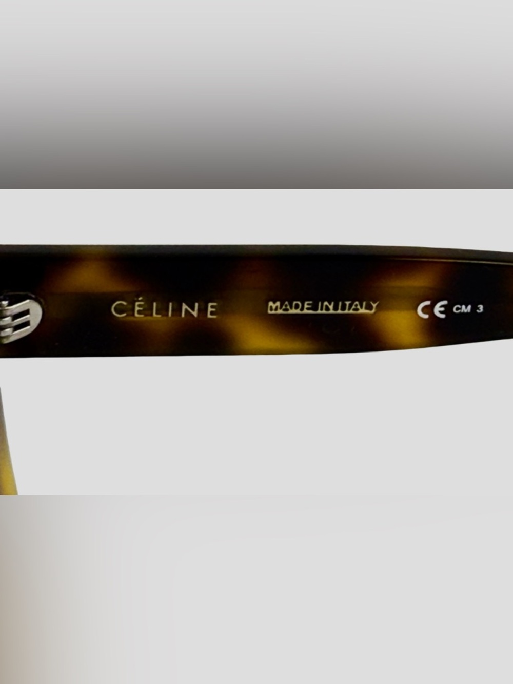 CELINE STELLA OVERSIZED TORTOISESHELL SUNGLASSES - Picture 8 of 10